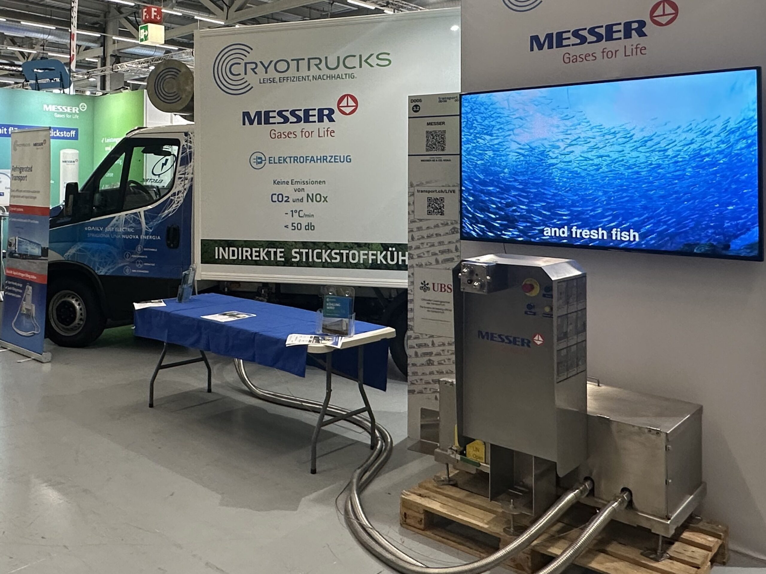 Cryotrucks cryogenic refrigeration, Iveco eDaily electric van